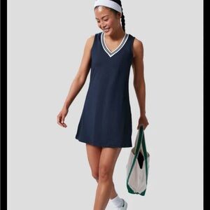 TNUCK SPORT
Navy Performance Jersey Suzanne Tennis Dress Size XS